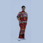 2 pcs Ankara: Short Sleeve Shirt and Trouser Pant