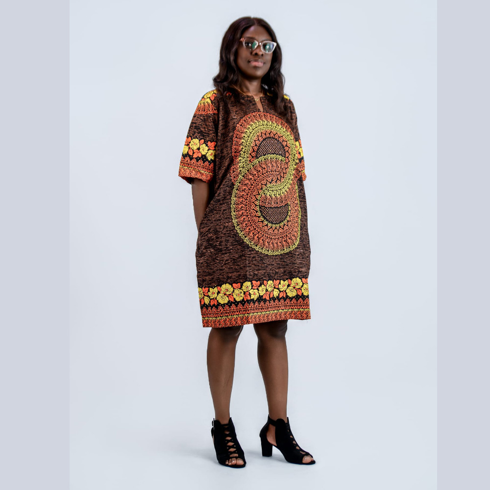 Short Ankara Dress